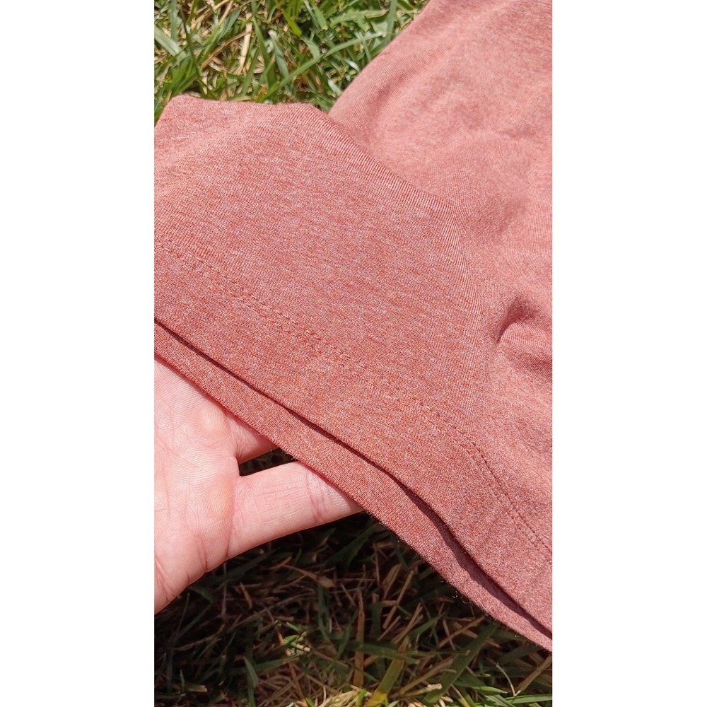 LOFT Dusty Rose Quiet Luxury Soft Knit Mock Neck Tunic Sweater Minimalist XS - Picture 8 of 10